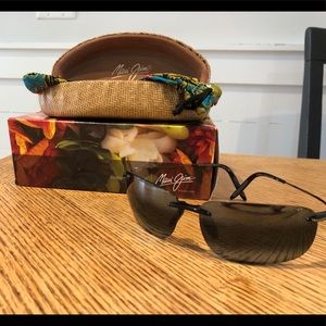 Maui Jim Olowalu Titanium Sunglasses